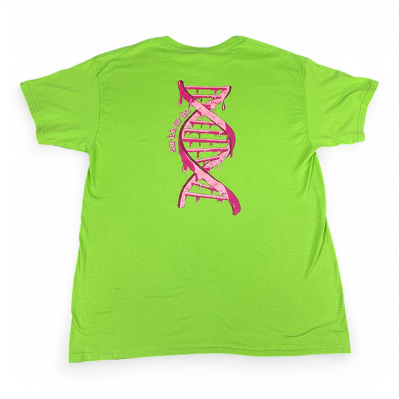 Warheads Shirt Adult LARGE Green Sour Soda Candy Tart Promo Retro 90s - Picture 2 of 7